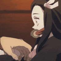 Nezuko_self_pat emote for Discord
