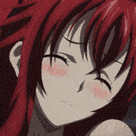 Rias_blush emote for Discord