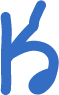 blue_letter_k emote for Discord