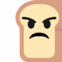 AngryBread emote for Discord