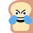 SUPERFUNNYBREAD emote for Discord