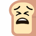 MoaningBread emote for Discord