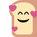 BreadLoveU emote for Discord