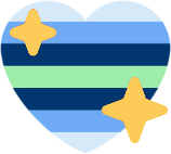 boyflux_pride_sparkle_heart emote for Discord