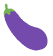 throbeggplant emote for Discord