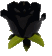 rose_black emote for Discord