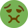 Disgusted emote for Discord