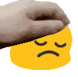BlobPensivePat emote for Discord