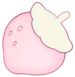 pink_strawberry emote for Discord