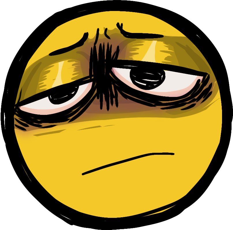tired_disappoint emote for Discord