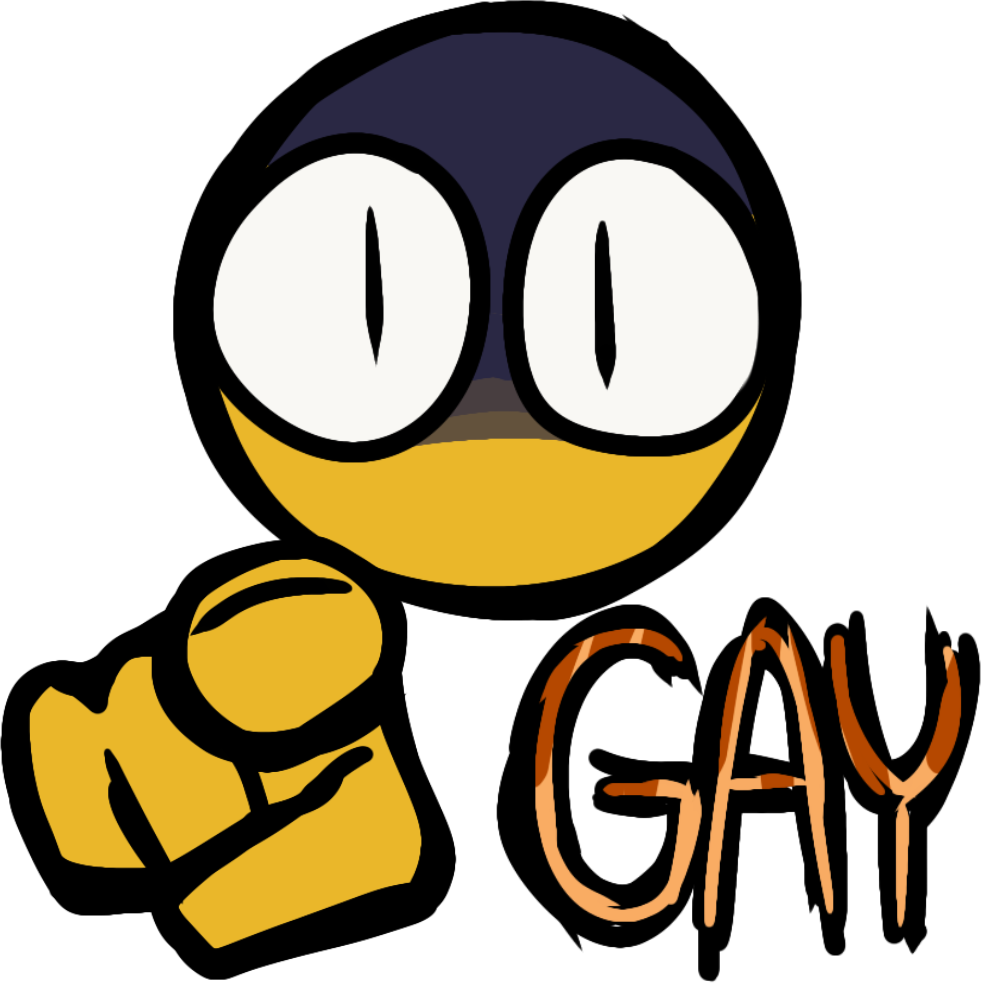 point_gay emote for Discord
