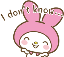 mymelody_idk emote for Discord