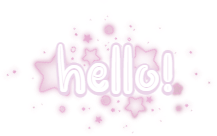pink_hello_letter emote for Discord