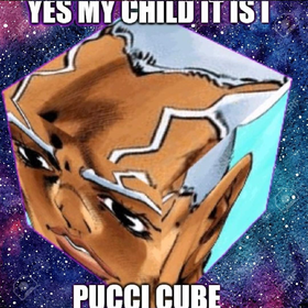 PucciCube emote for Discord
