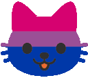 bi_kitty_face emote for Discord