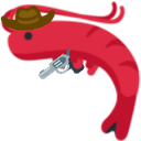 shrimp_cowbow emote for Discord