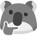 KoalaBlob emote for Discord