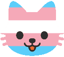 trans_kitty_face emote for Discord