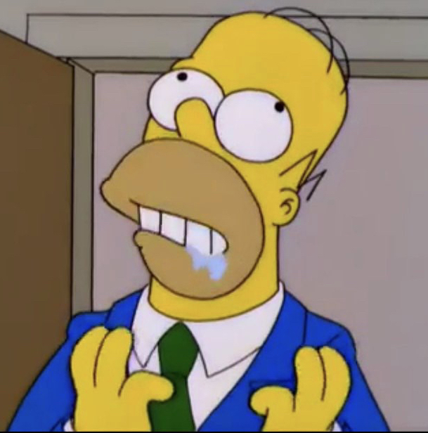 Homer_drooling emote for Discord