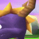 SpyroAngryHmm emote for Discord