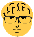 chadBrain emote for Discord