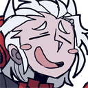 Justice_blush emote for Discord