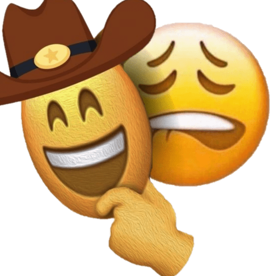 cowboy_lipbite emote for Discord