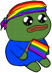 pepe_lgbtq_bandana emote for Discord