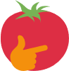 t_omato_think emote for Discord