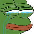pepehappycry emote for Discord