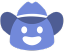 Blurple_Cowboy emote for Discord