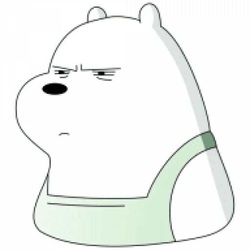 icebearstare2 emote for Discord
