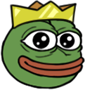 Pepe_Crown emote for Discord