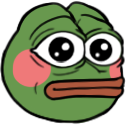 Pepe_Flushed emote for Discord