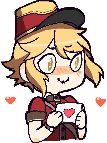 Victor_blush emote for Discord