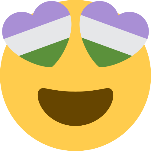 genderqueer_heart_eyes emote for Discord