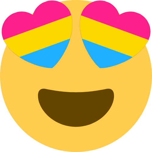 pansexual_heart_eyes emote for Discord