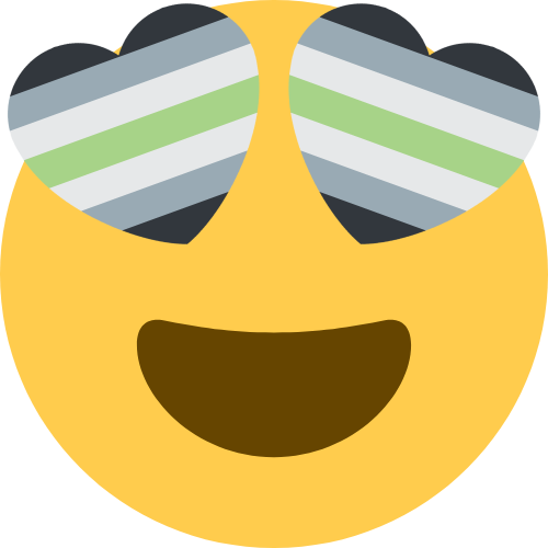 agender_heart_eyes emote for Discord