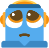 Pleading_Robot emote for Discord
