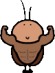 muscle_roach emote for Discord