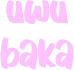 uwubaka emote for Discord