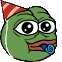 Pepe_Party emote for Discord
