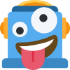 Silly_Robot emote for Discord