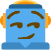 Smirk_Robot emote for Discord