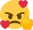 ihateubutiloveu emote for Discord
