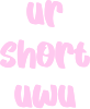 urshortuwu emote for Discord