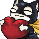 MorganaHeart emote for Discord