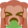 Monke_Puke emote for Discord