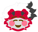 Lycanroc_Happy emote for Discord