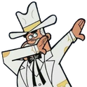 dimmadomeDab emote for Discord